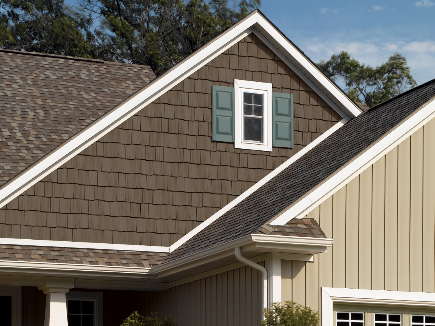 CertainTeed Shake and Shingle Siding. 